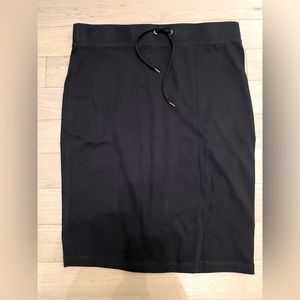 THREE Jersey casual pencil skirts: 1 H&M, 2 Joe Fresh - size M (8).
